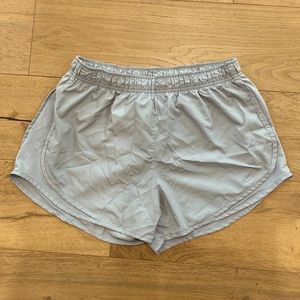 Women’s grey Nike Running shorts - large